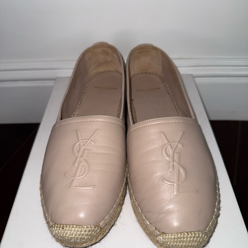 Yves Saint Laurent Women's Beige Espadrilles